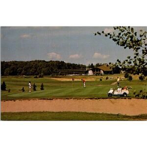 Telemark Lodge 18-Hole Golf Course Cable WI Vintage Postcard SPM31